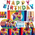 RAINBOW PARTY  BIRTHDAY DECORATION MATERIAL