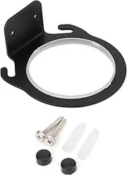 Hair Dryer Holder, Space Aluminum Wall Punching Mounted Hanger Perforated Installation Hairdryer Shelf, Hair Care Styling Tools for Home