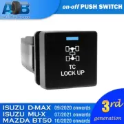 Push Switch I6B07BW TC LOCKUP on-off for Isuzu D-Max DMAX MAZDA BT50 BT-50 (for: Isuzu)