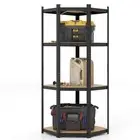 4-Tier Corner Shelf Unit Adjustable Garage Storage Utility Rack 720KG Capacity