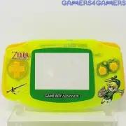 Zelda Minish Cap GBA complete handheld housing shell Game boy backlit ips legend