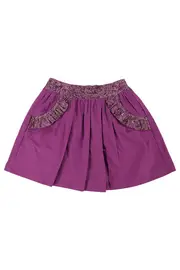 Frill Pocket Skirt--QUI-2611-1-P