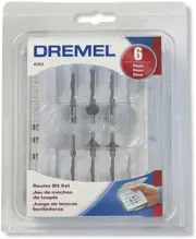 Dremel 692 6-Piece Router Bit Set, Storage Case Included, Genuine Accessories