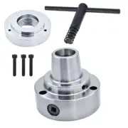5C Collet Lathe Chuck 2-1/4" × 8 Threaded Hole Connection Plate 5" New