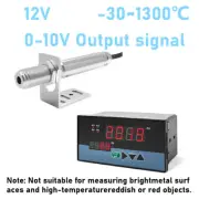 12V Non-contact Infrared Thermometer Sensor 0-10V Temperature Tool W/ Controller