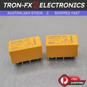2A 12V DPDT Signal Relay HRS2H-S-DC12V 2PCS