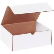 10 1/4" X 8 1/4" X 4" White Literature Mailer (50 Per Bundle)