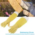 Beekeeping Gloves Goatskin Bee Keeping With Vented Beekeeper Long Glove ZT