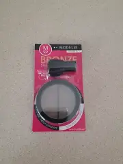 ModelCo - 2-in-1 Shimmer & Matte Duo + Bronze Brush