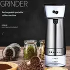 USB Electric Coffee Bean Grinder Nut Seed Herb Grind Spice Crusher Mill Blender