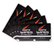 Ignite Wipes Pool Billiard Cue Shaft Cleaning Towelettes 10 pcs