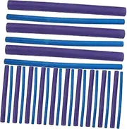 SHERCHPRY 20Pcs Flexible Curling Rods for Heatless Curls Hair Rollers for Long and Short Hair Hair Styling Tools for and Frizz Styling