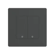 MOES Tuya WiFi Star Ring Smart Light Push Button Switch No Neutral No Capacitor Required Compatible with Alexa Google Ho