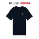 【GUESS】經典倒三角LOGO短T(兩色可選)