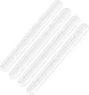 MCFPGFVKNA 4PCS Extended Car Door Bumper Strip Transparent Body Protector Anti-Scratch Anti-Scuff Protective Strip Body Decoration Strip Car Exterior Decoration