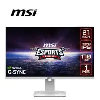 在飛比找ETMall東森購物網優惠-MSI 微星 27吋 G274QRFW IPS 170Hz電