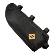 Large 40cm Long Bicycle Pouch Bike Frame Bag Cycling Riding Connect Frame Tools