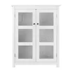 Conner Freestanding Two Door Floor Storage Cupboard with 2 Adjustable Shelves