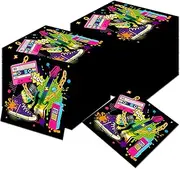 40Pcs Hip Hop Party Napkins Hip Hop Paper Napkins Hip Hop Theme Party Paper Napkins Hip Hop Dinner Paper Napkin Disposable Party Napkins Hip Hop Luncheon Napkins Hip Hop Themed Party Supplies
