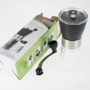 Manual Coffee Grinder with Ceramic Burrs Hand Coffee Mill Portable Coffee Pavaq