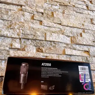 鐵三角Audio-Technica AT2050 電容式 麥克風 電容麥 可切換 多指向性 錄音 直播 公司貨 1年保固