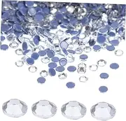 2880Pcs Glass Rhinestones for Crafts Hot Melt Gems for Clothing Cell Phone Cases Scrapbooking and Jewelry Decoration