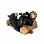 Black Bears "Mamma and Cubby" Figurine Jeff Fleming Bearfoots Rustic Decor
