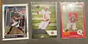 2021 Justin Fields RC Lot (3) OPTIC, Score, Prestige