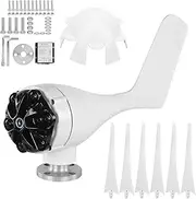 Wind Turbines Kit - 400W 6 Blades Windmill Generator - Small Power Supply Wind Controller Turbine Generator Wind Powered Generators kit for Charging Boats/Terraces/Mobile Room/Boats(24V)