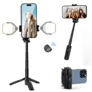 ULANZI JJ02 3 in 1 Cell Phone Selfie Stick Extendable Foldable Grip Phone Tripod