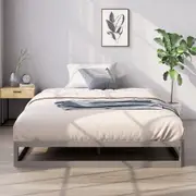 Zinus Metal Bed Frame Grey Metal Bed Base