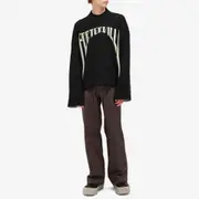 Rick Owens Porterville Wool Jumbo Sweatshirt