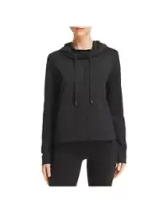 AQUA ATHLETIC Womens Black Active Wear Active Jacket S