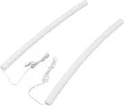 360 Degree Panoramic Soft Light ARGB Tube Sleeve, 35 Beads, Snap On Design, Silicone Material, for ARGB Motherboards, Original Water Cooler 41-45cm