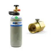 Food Grade CO2 Soda Stream Fill Refilling Adapter C Size Bottle Sodastream
