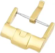 APTPKGDFDK 316L Stainless Steel Watch Matte Buckle Accessories 18mm Universal Strap Clasp Fit For Rolex Fit For Omega Bracelet Buckle Silver Rose Gold Cuff