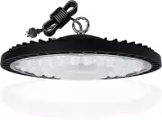 UFO LED High Bay Light 200W, 6500K Led Shop Light 200Cm Cable with Plug,Led Ligh