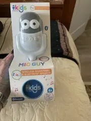 Kids Singing Machine “Mic Guy” 2 In 1 Wireless Microphone And Bluetooth Speaker