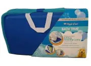 Kneeling Caddy Folding For Baby or Pet Bath Time With Mesh Pockets New