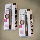 Lot Of 2 L.A. Colors Contour Stick C68640 DEEP ~ Duo Lot Set, Brand New & Sealed