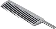 Amagogo Horse Comb Horse Grooming Comb Removing Tangles Metal Pulling Comb Equestrian Supplies Pet Dematting Tool Pet Hair Comb