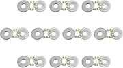 uxcell F8-22M Thrust Ball Bearings 8mm x 22mm x 7mm Chrome Steel Single Direction 10pcs