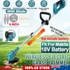 Cordless 6'' Weed Lawn Edger Grass Trimmer Mower Blade For Makita 18V Battery