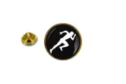 pins pin's badge metal lapel hat button sprinter athletisme running