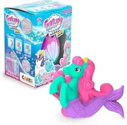 MEGGA EGG Galupy Mermaid - Unicorn Hatching Egg, Magical Surprise Egg with Unicorn Figure to Collect, Pink