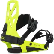 2025 Ride A-4 Snowboard Bindings - Color: Lime - Size: Medium *NEW IN BOX*