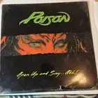 1988 Poison LP Record Album Open Up and Say... Ahh! Vinyl Factory Sealed