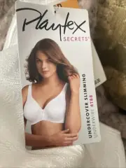 New, Playtex Secrets Undercover Slimming Shaping Underwire Bra Women's Size 38DD
