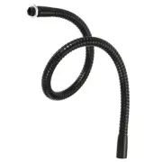 40cm/15.7" Metal Mic Gooseneck Flexible M10 Hose for Universal Holder Black
