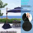 Umbrella Base Weight Round Heavy Duty Sand Bags Weatherproof Umbrella Stand ✄